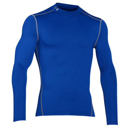Męska koszulka Under Armour CG Armour Mock niebieski Royal//Steel