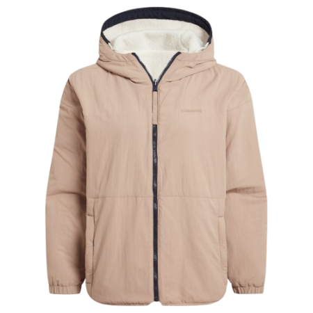 Kurtka damska Craghoppers Longlands Rev Jacket biały/różówy Ecr/WrmBeige
