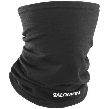 Komin Salomon Merino Neck Gaiter czarny/biały DEEP BLACK / WHITE