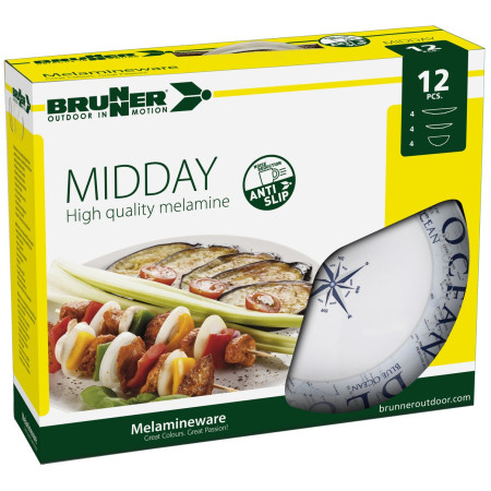 Zestaw naczyń Brunner Midday Blue Ocean