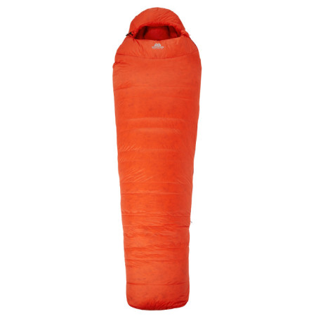 Śpiwór puchowy Mountain Equipment Xeros Long pomarańczowy Cardinal Orange