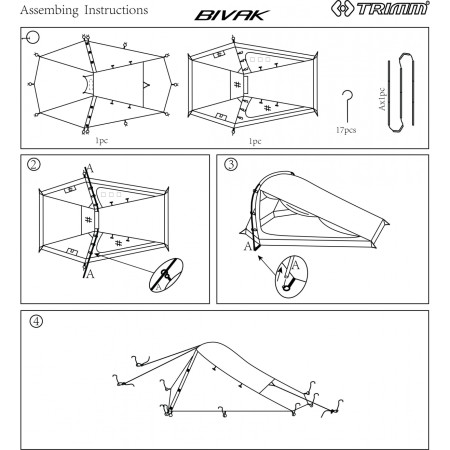 Namiot turystyczny Trimm Bivak-D