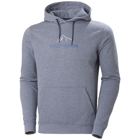 Męska bluza Helly Hansen F2F Organic Cotton Hoodie niebieski Ocean Melange