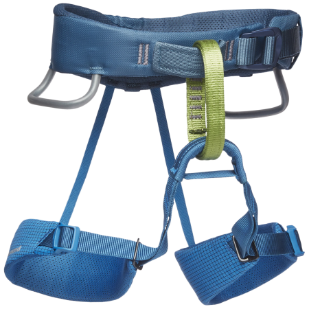Uprząż dziecięca Black Diamond K Momentum Harness niebieski Kingfisher