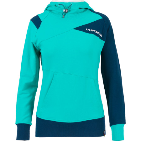 Bluza damska La Sportiva Squamish Hoody W niebieski Aqua/Opal