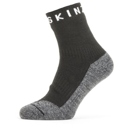 Wodoodporne skarpety SealSkinz WP Warm Weather Soft Touch czarny/szary Black/GreyMarl/White