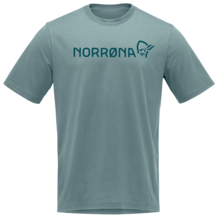 Koszulka męska Norrona 29 cotton Norrøna viking T-shirt jasnoniebieski Trooper