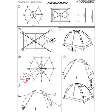 Namiot turystyczny Trimm Magnum