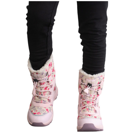 Dziecięce buty zimowe Helly Hansen Jk Silverton Boot Ht Pinkshake Aop