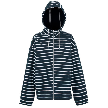 Bluza damska Regatta Bayletta Hoody II niebieski/biały Nvy/WhtStrip