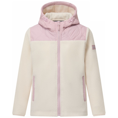 Bluza dziecięca Regatta Myla Hybrid Jacket PowLilVan beżowy PowLilVan