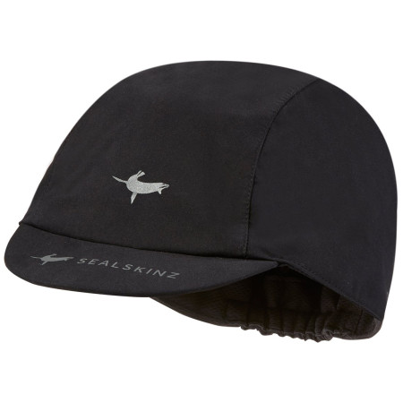 Wodoodporna czapka SealSkinz WP All Weather Cycle Cap czarny Black