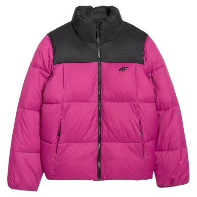 Kurtka damska 4F Down Jacket F581 różowy HOT PINK
