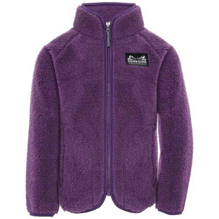 Bluza dziecięca Didriksons Gibbs Kids Fullzip 2 Northen Purple fioletowy Northen Purple