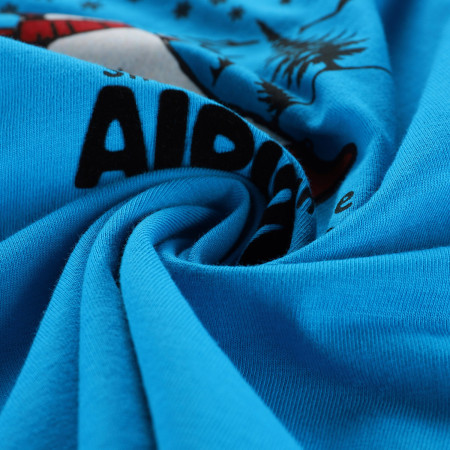 T-shirt dziecięcy Alpine Pro Ecco 2 Blue