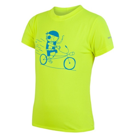 Dziecięca koszulka Sensor Coolmax Fresh PT Pirate żółty ReflectiveYellow