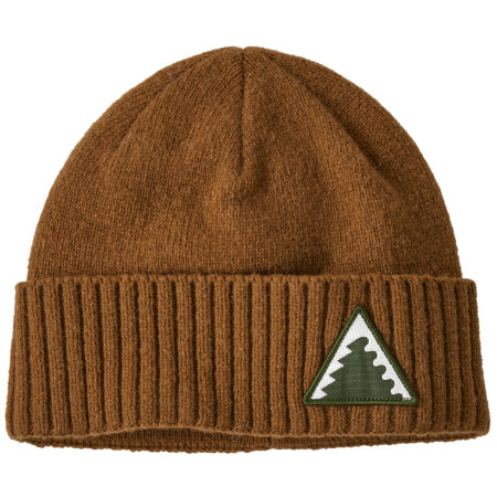 Czapki zimowe Patagonia Brodeo Beanie brązowy Dawn Tracks Patch: Shelter Brown