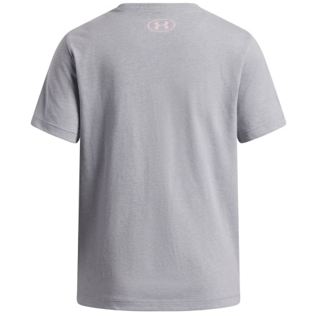 Dziecięca koszulka Under Armour UA G Varsity SS Mod Gray Light Heather