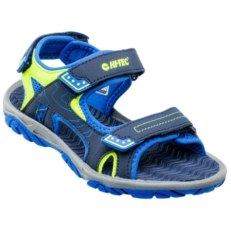 Sandały dziecięce Hi-Tec Menar JR niebieski Navy/LakeBlue/Lime