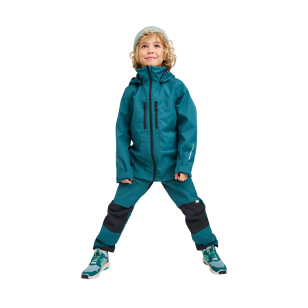 Dziecięca kurtka przeciwdeszczowa Reima Saarela Dark Teal