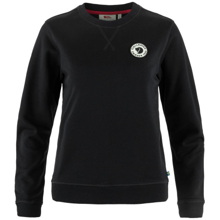 Bluza damska Fjällräven 1960 Logo Badge Sweater W czarny Black