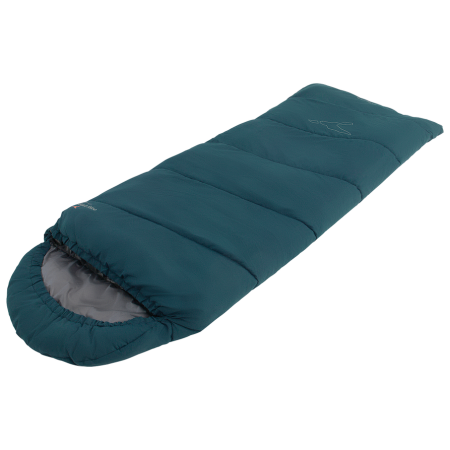 Śpiwór dziecięcy Easy Camp Raven Square Jr. zielony/szary