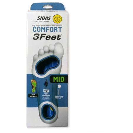 Wkładki do butów Sidas 3Feet Comfort Mid Arch