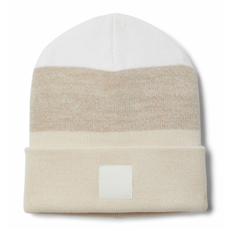 Czapki zimowe Columbia City Trek Color Block Beanie beżowy Chalk