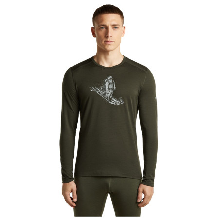 Męska koszulka Icebreaker Men Merino 200 Oasis LS Crewe SkiingYeti