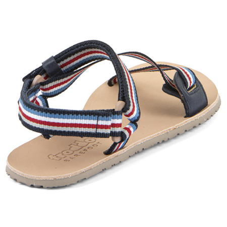 Sandały dziecięce Frodo Barefoot flexy straps Blue/Red
