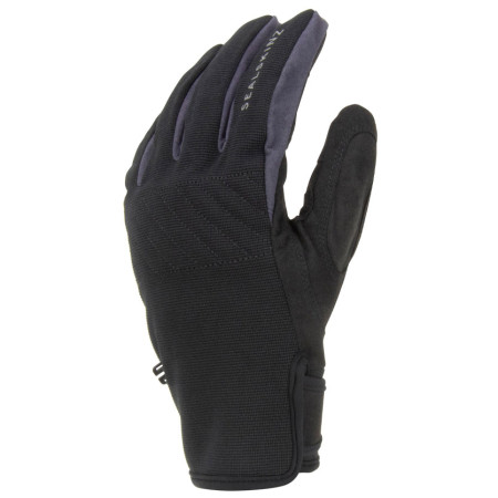 Wodoodporne rękawice SealSkinz Howe czarny/szary black/grey