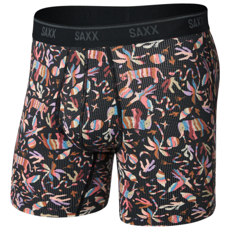 Bokserki Saxx Quest Quick Dry Mesh Boxer Brief Fly
