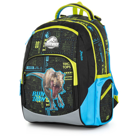 Plecak Oxybag OXY Go ciemnozielony jurassic world
