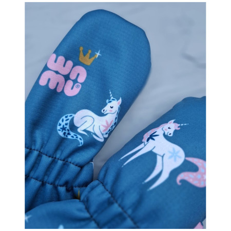 Zimowe łapawice dla dzieci WAMU Jednorožci