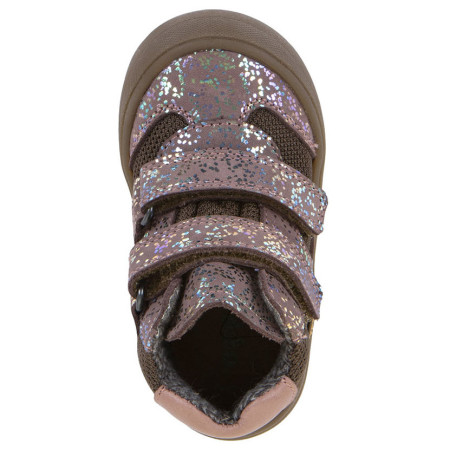 Dziecięce całoroczne buty barefoot Frodo Ollie Lumi Tex Pink Shine