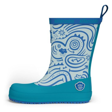 Kalosze dziecięce Affenzahn Rainboot Vegan Plashy Shark
