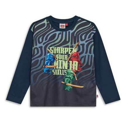 T-shirt dziecięcy Lego Wear Lwtaj 713 Dark Navy ciemnoniebieski Dark Navy