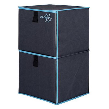 Szafka Bo-Camp Folding Cupboard 2 szary/niebieski Anthracite