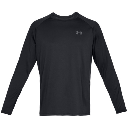 Męska koszulka Under Armour Tech 2.0 LS-BLK czarny Black/Graphite