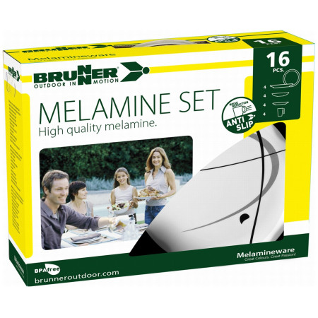Zestaw naczyń Brunner Melamine Set Serenade