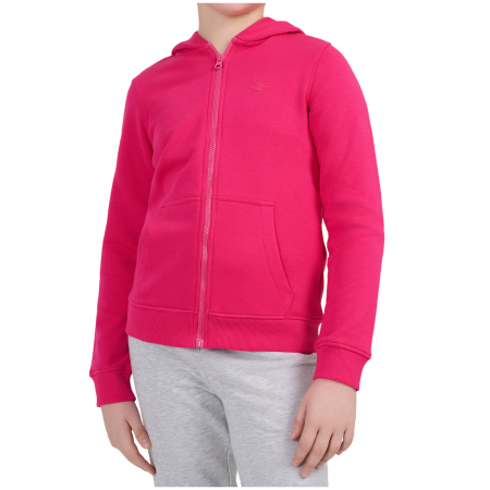 Bluza dziecięca 4F Sweatshirt F2765 Hot Pink różowy Hot Pink