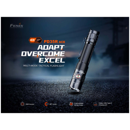 Latarka Fenix PD35R ACE