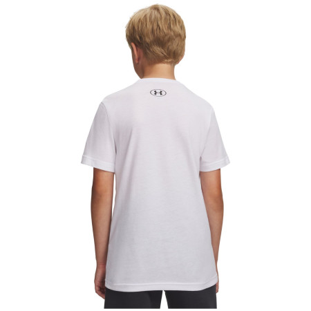 Dziecięca koszulka Under Armour UA B Patch Pack Wm SS White
