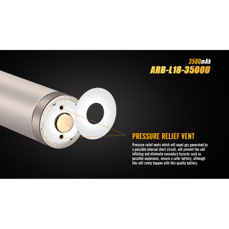 Akumulatorki Fenix 18650 3500 mAh USB Li-ion