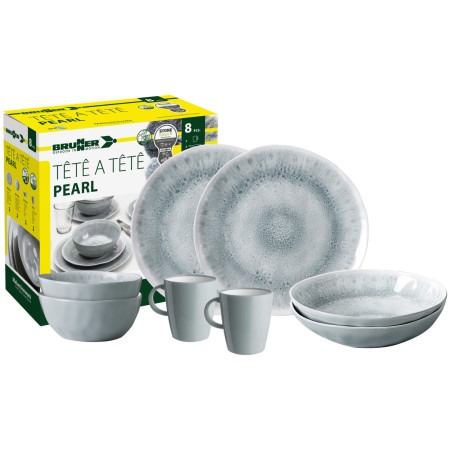 Zestaw naczyń Brunner Set tête-à-tête Pearl 8 pcs