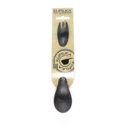 Łyżka i widelec Kupilka Spork 205 czarny Black