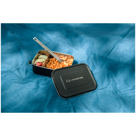 Pojemnik na jedzenie LifeVenture Stainless Steel Mess Tin Container
