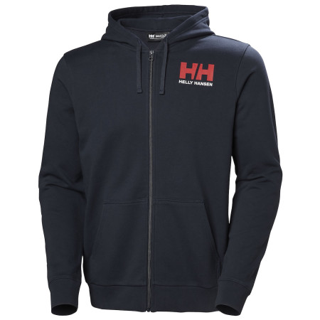 Męska bluza Helly Hansen HH Logo Fz Hoodie ciemnoniebieski 597 Navy
