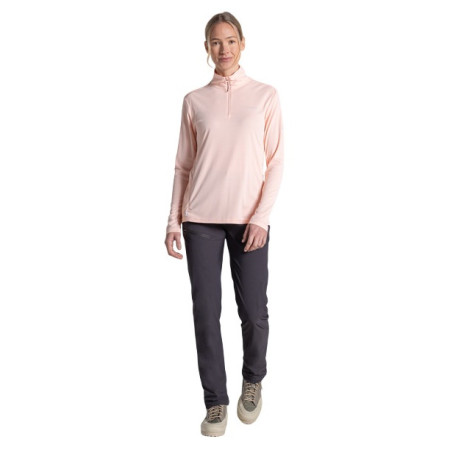 Koszulka damska Craghoppers NosiLife SolarShield+ Half Zip Top
