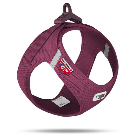 Szelki dla psa Curli Vest Clasp Air-Mesh fioletowy Ruby